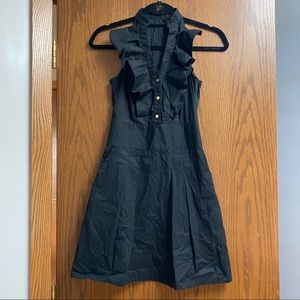 Express Ruffle Collar Dress.